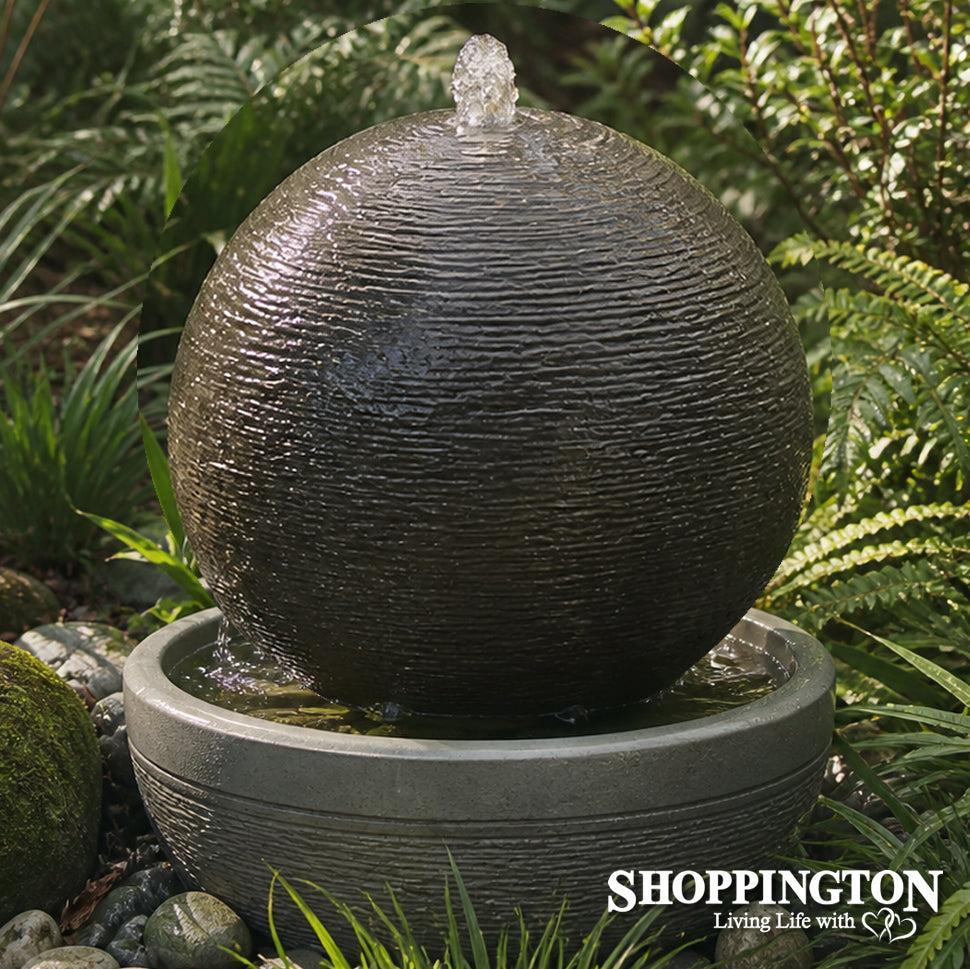 Concrete Ball Water Feature 80cm x 85cm