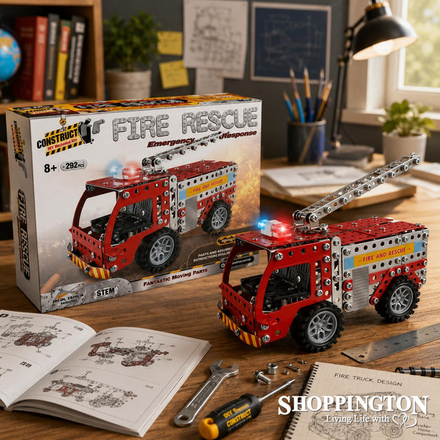 Construct It - Fire Rescue Tender 292pc