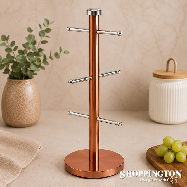 Copper Mug Tree - 6 hanger