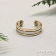 Copper Rings - Tri Banded