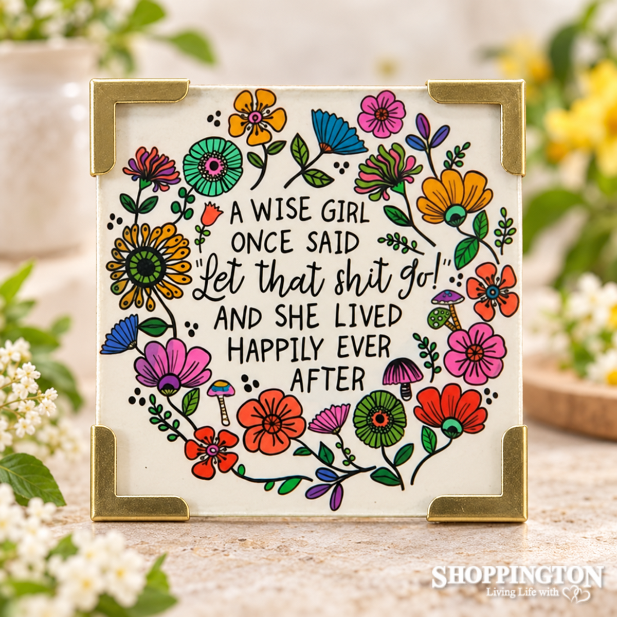 Corner Magnet - Wise Girl
