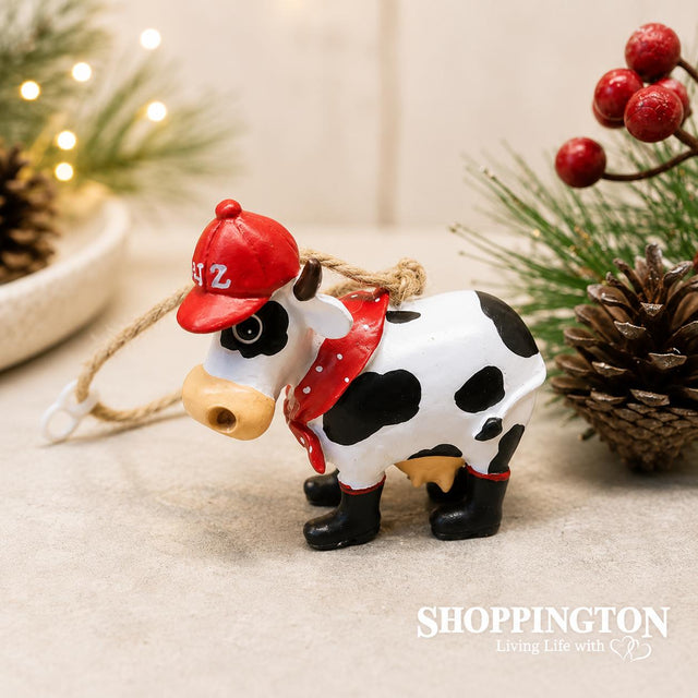 Cow Xmas Ornament