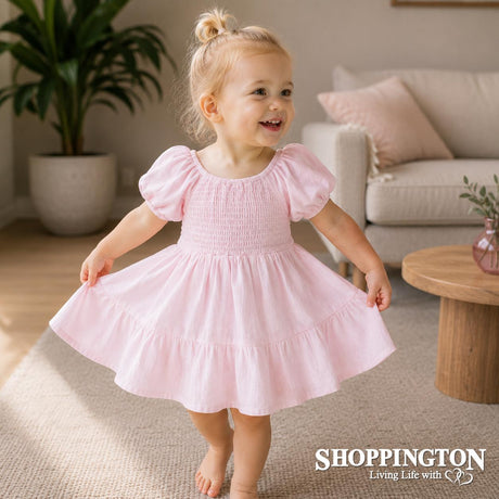 Cracked Soda - Ava Puffed Sleeve Dress