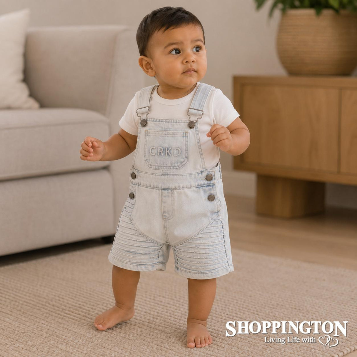 Cracked Soda - Brooklyn Overalls (available in 4 sizes)