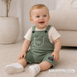 Cracked Soda - Flint Textured Overall Set Olive