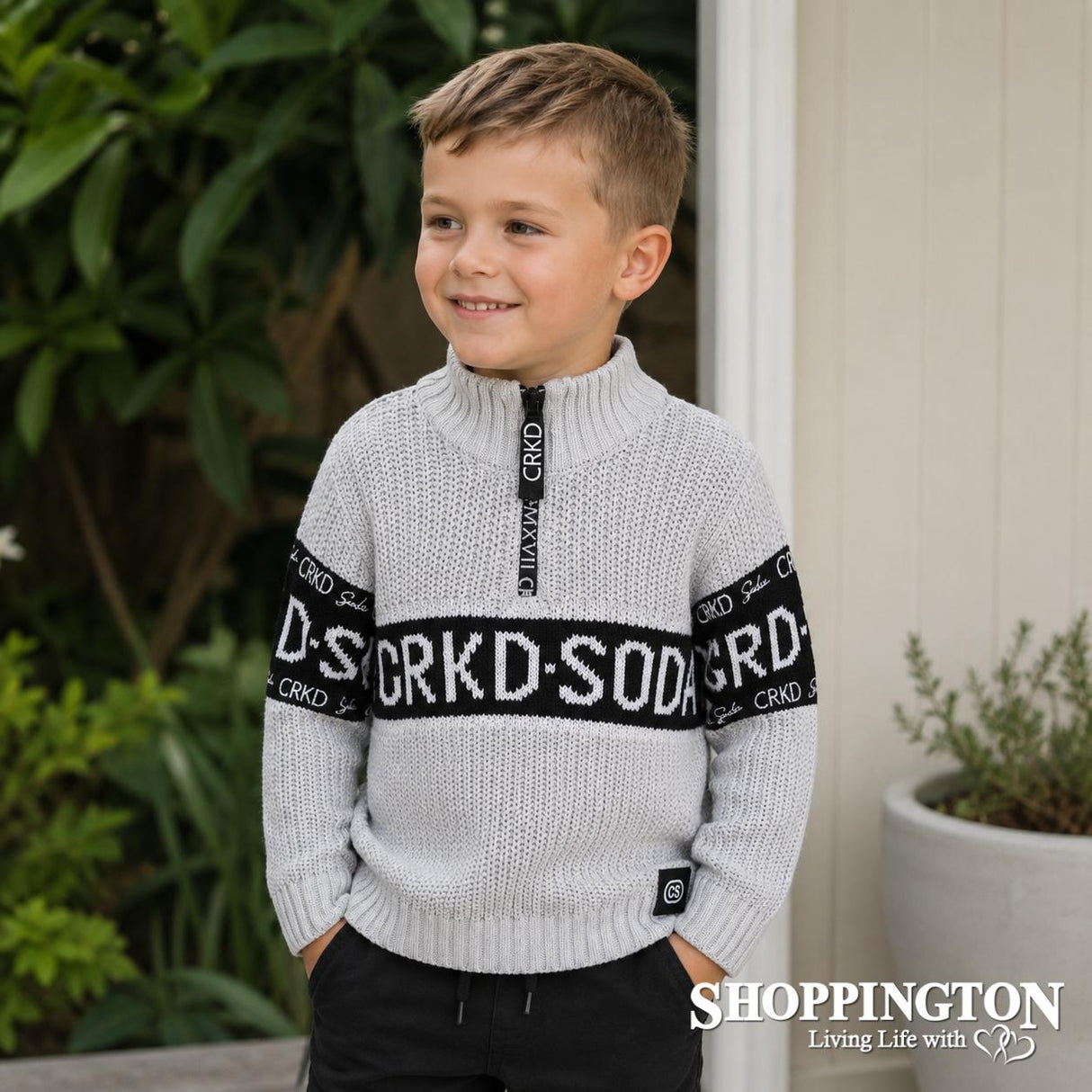 Cracked Soda - Onyx Knit Jacket (available in 8 sizes)