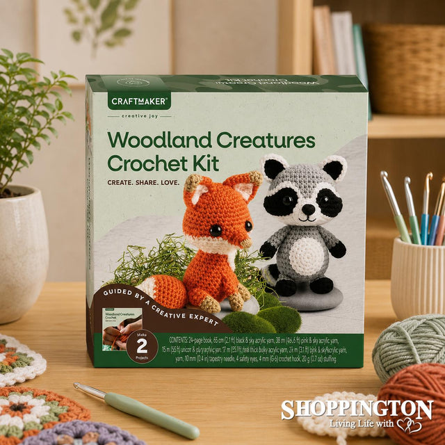 Crochet Kit - Woodland Creatures