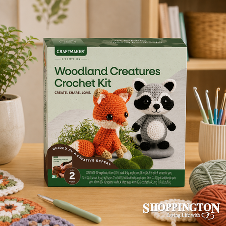Crochet Kit - Woodland Creatures