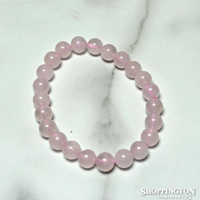 Crystal Bracelet - Rose Quartz