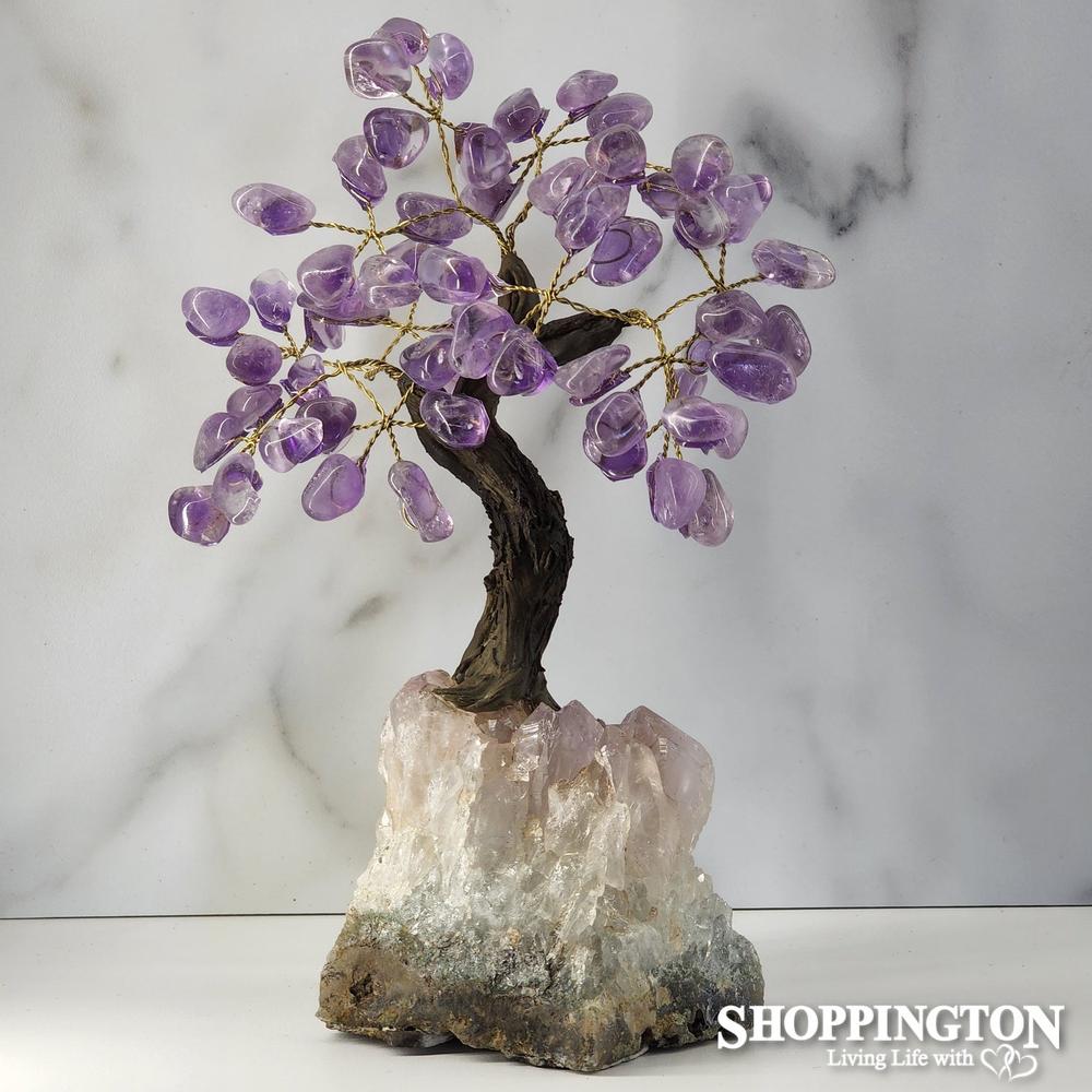 Crystal Gemstone Tree #5 / Amethyst