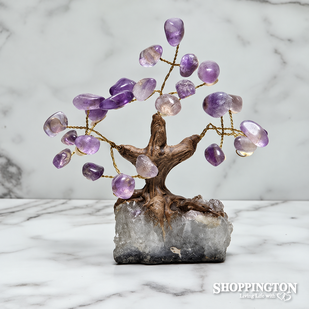 Crystal Gemstone Tree - Amethyst 19