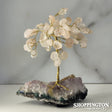 Crystal Gemstone Tree (mini) #9 - Rose Quartz