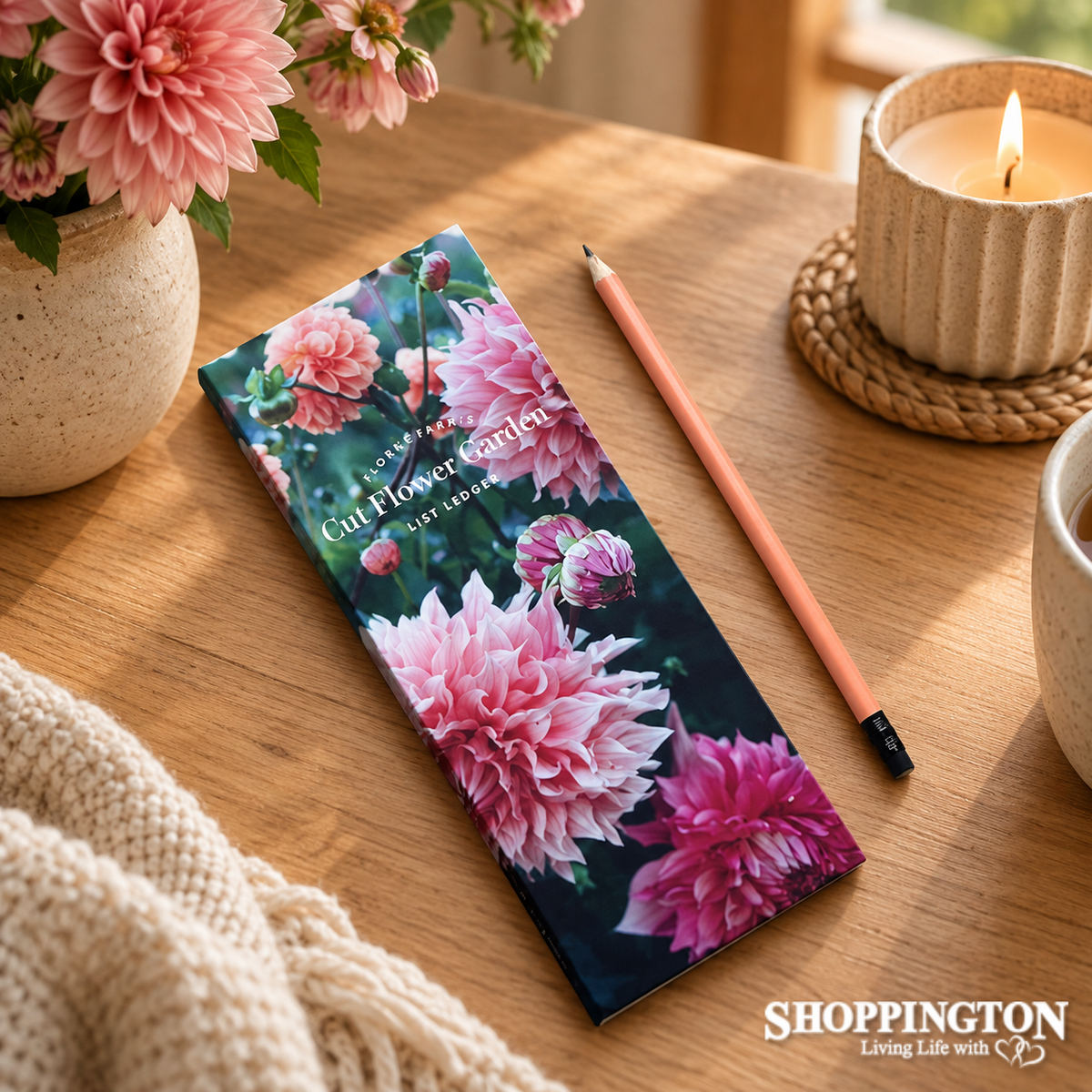 Cut Flower Garden List Ledger
