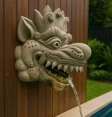 Dragons Head Wall Water Fountain