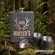 Deer Hunter Hip Flask Set