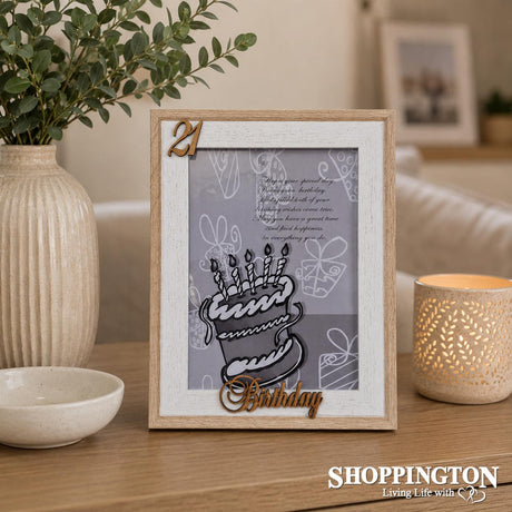 Designer Natural Wood Photo Frame 21