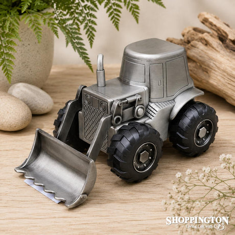 Digger Pewter Money Box