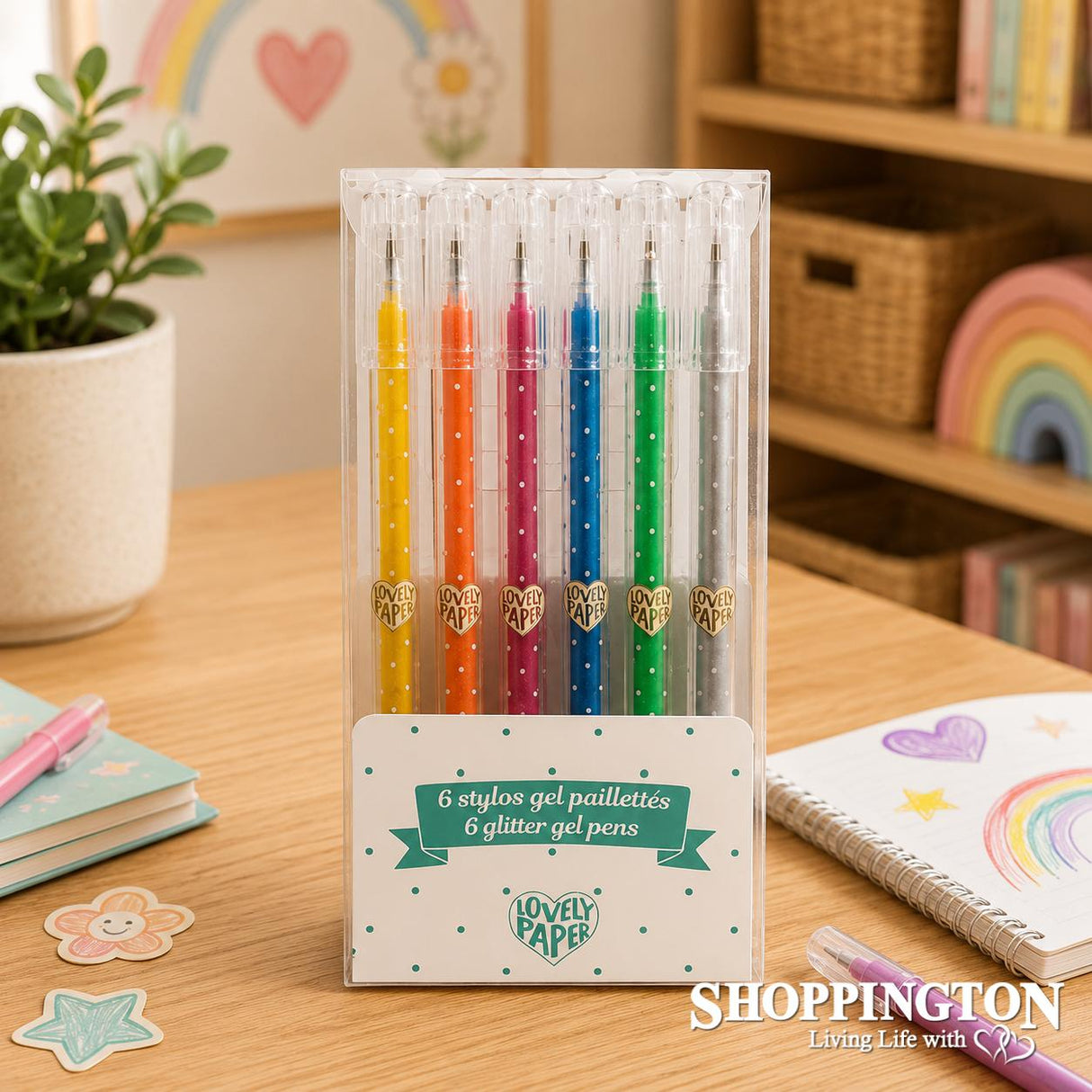 Djeco Glitter Gel Pens