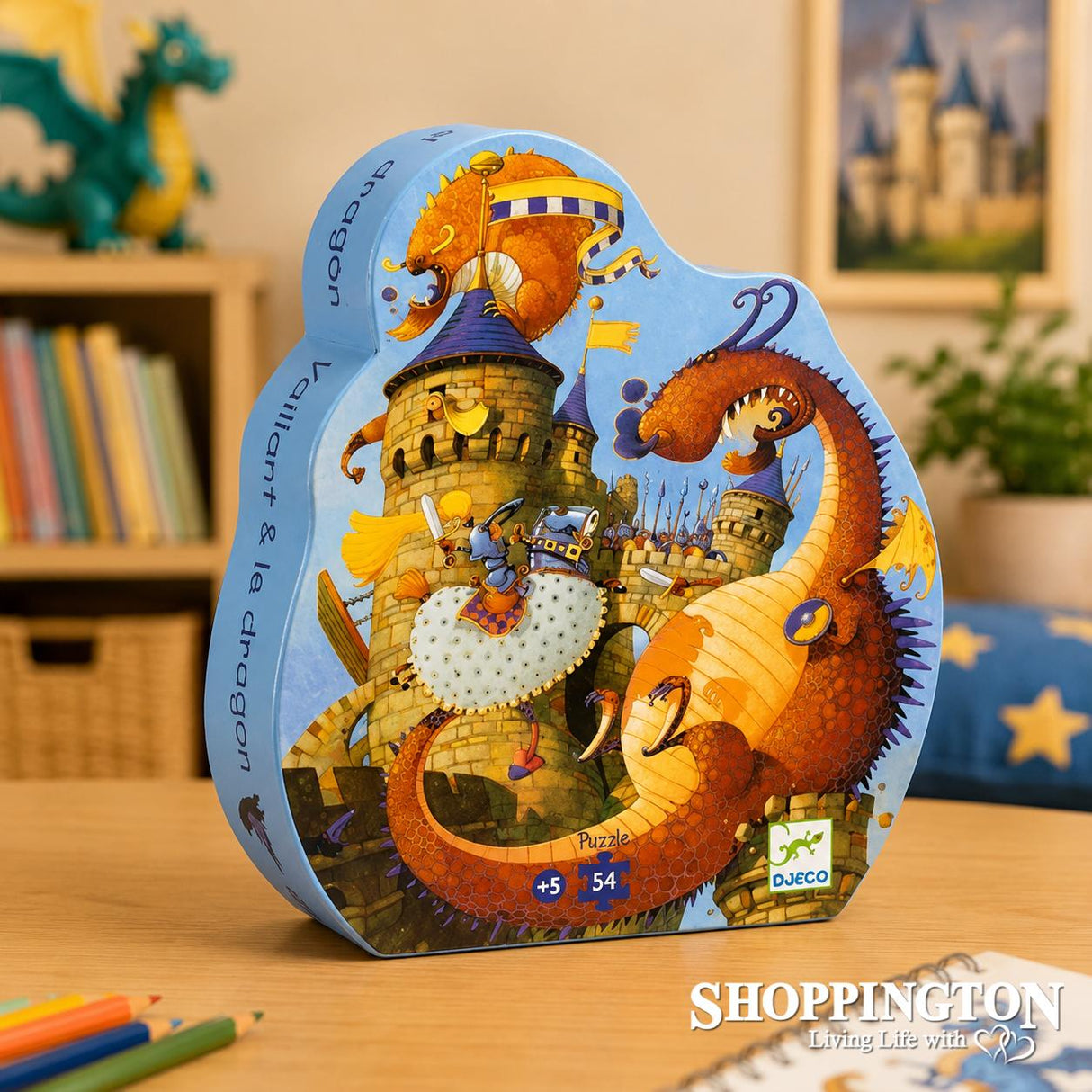 Djeco - Vaillant & The Dragon Puzzle