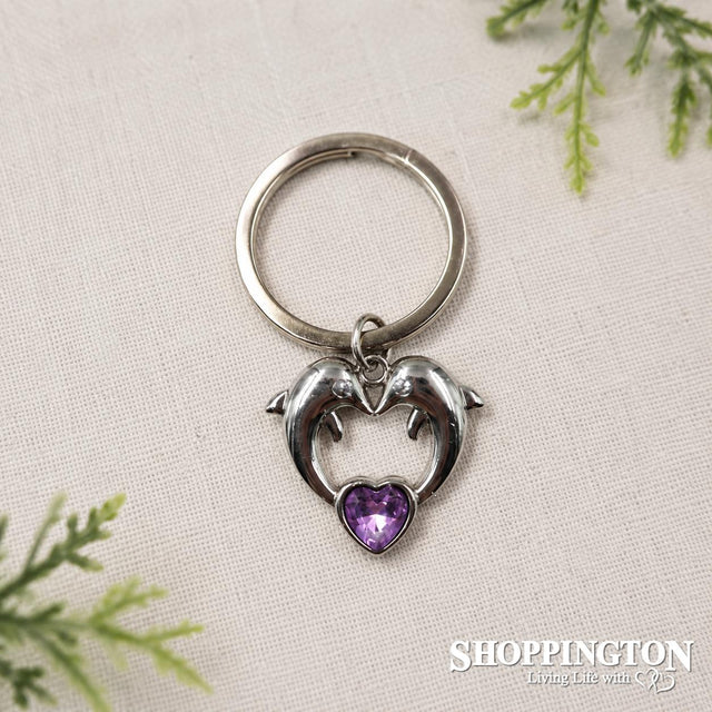 Dolphin Keyring - Alexandrite