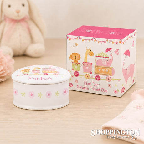 Dotty Tots - First Tooth & First Curl Trinket Box Set