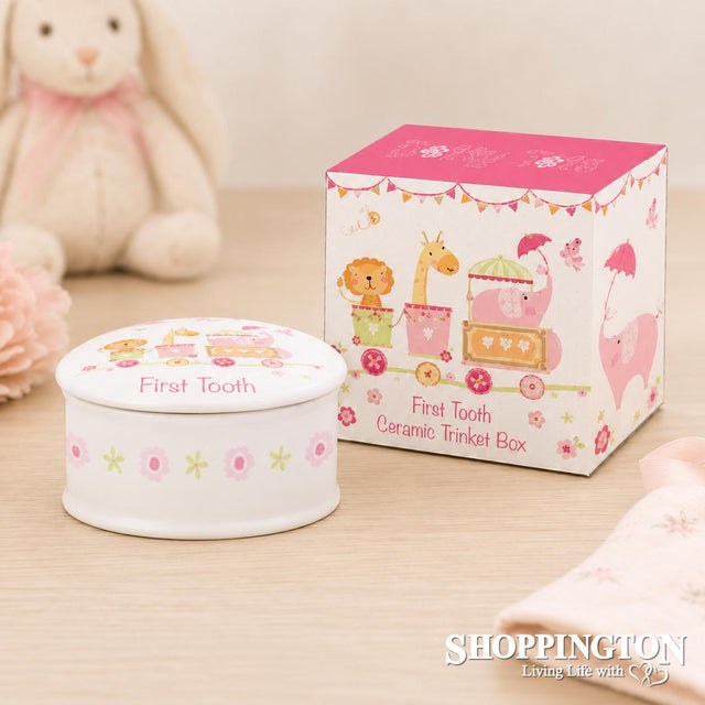 Dotty Tots - First Tooth & First Curl Trinket Box Set