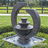 E Embrace Life Water Feature 100cm x 135cm