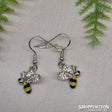 Earrings - Diamante Bee