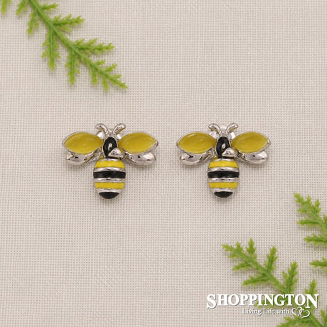 Earrings Honey Bee Studs