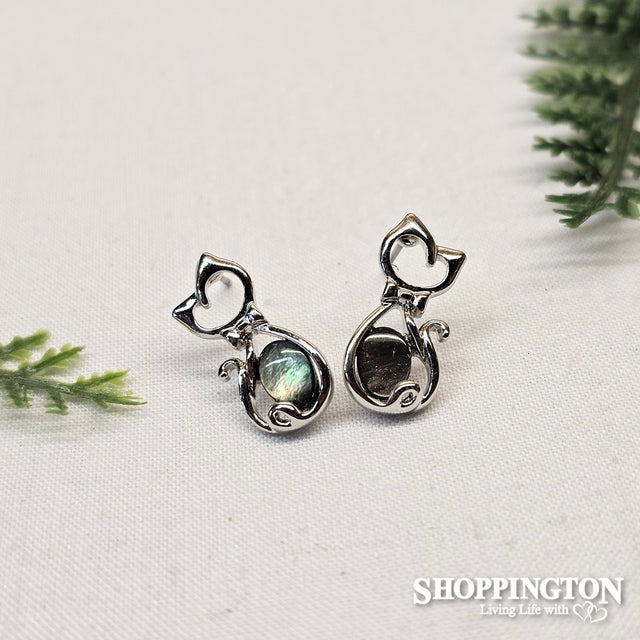 Earrings - MOP Cat Earrings