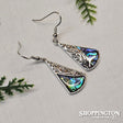 Earrings - Paua Waterdrop