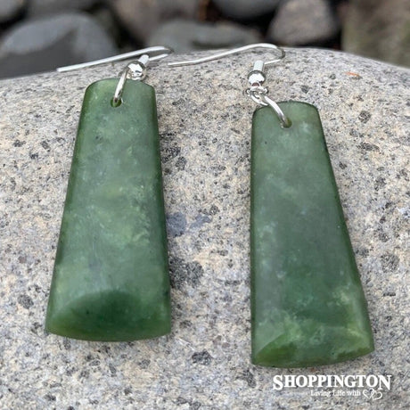 Earrings - Pounamu 35mm