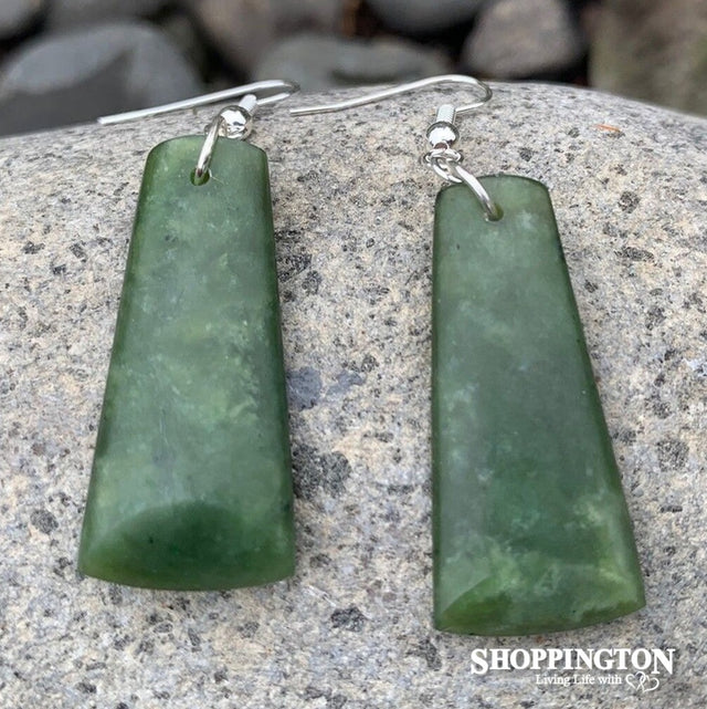 Earrings - Pounamu 35mm