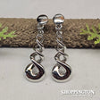 Earrings - Silver Twist Earrings