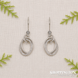 Earrings - Sterling Silver Double Rings