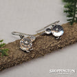 Earrings - Swarovski Crystal Kiwi - Clear
