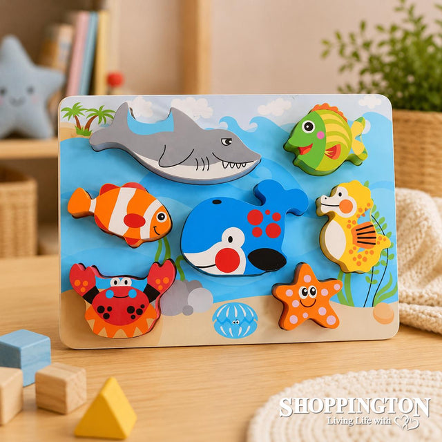 Elf Toys Chunky Puzzles - Sea Life