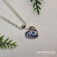 Equilibrium - Paua Heart Bracelet