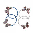 Fairies in the Garden - Glitter Butterfly Hair Ties