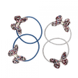 Fairies in the Garden - Glitter Butterfly Hair Ties