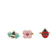 “Fairies in the Garden - Glitter Rings Ladybird