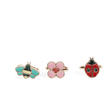 “Fairies in the Garden - Glitter Rings Ladybird