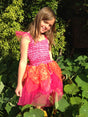 Fairy Dress-up / Hot Pink & Orange Princess Dress