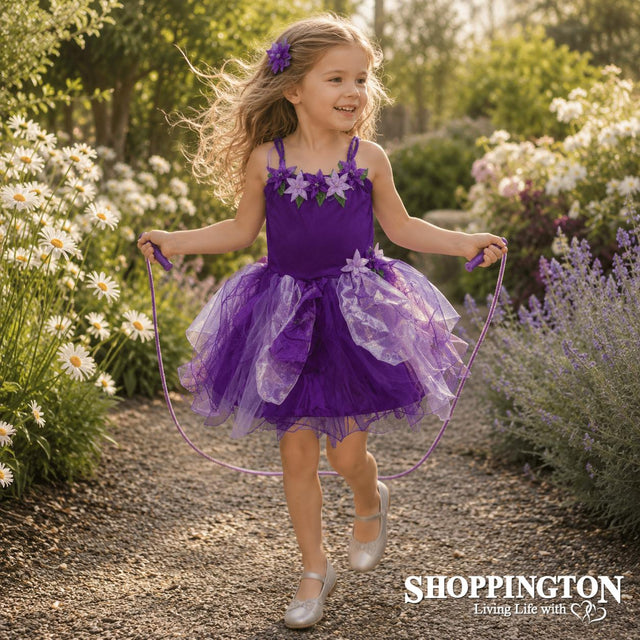Fairy Dress-up / Purple Flower Pixie Dress