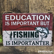 Fishing Metal Wall Art