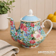 Floral Garden - Blue Tea Pot