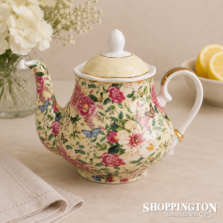 Floral Garden - Cream Tea Pot
