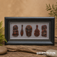 Framed Maori Art Work