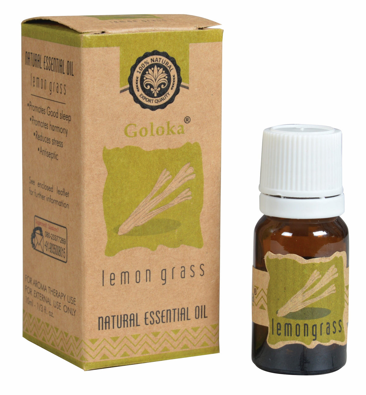 Goloka Essential Oil - Lemon Grass