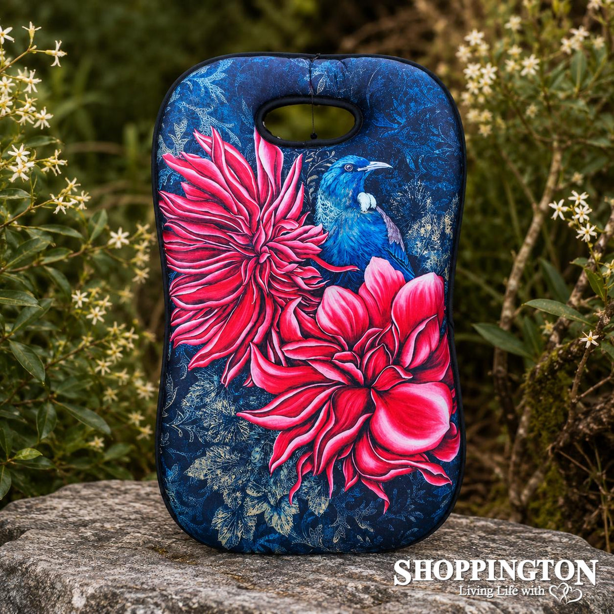 Garden Kneeler - Dahlia & Tui